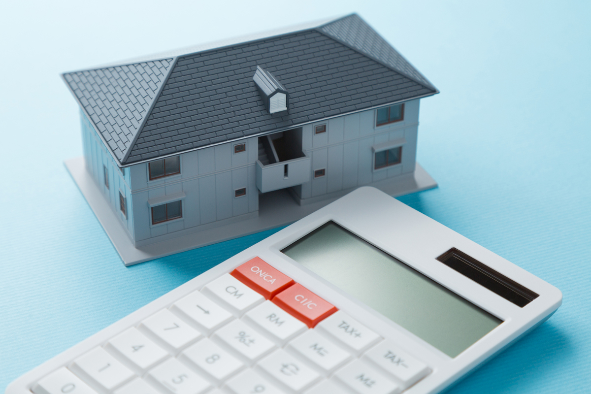 投資用アパートの地震保険料を計算するイメージ