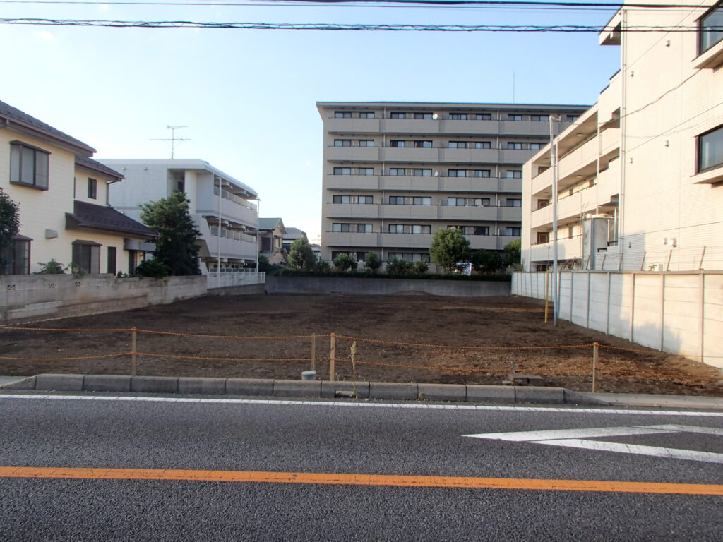 分筆を検討する土地のイメージ