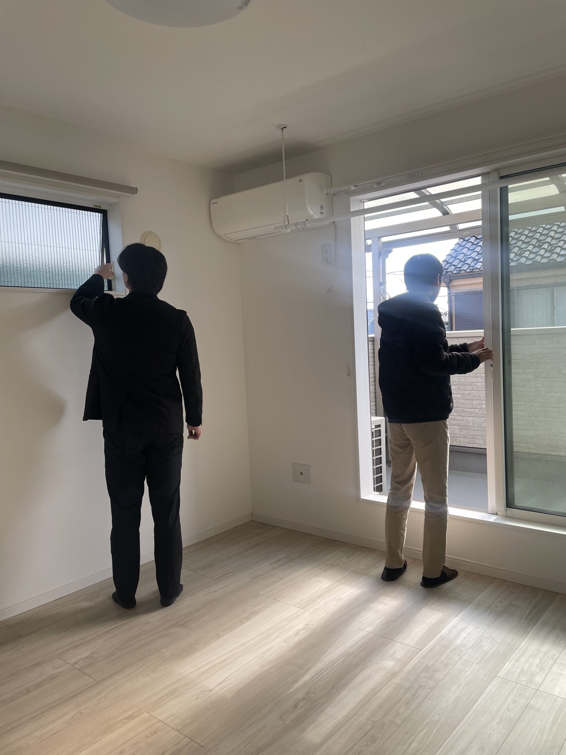 実習の様子：物件管理