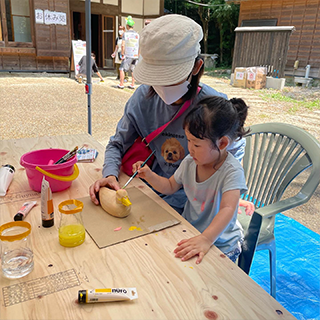 マルシェ・ワークショップの様子