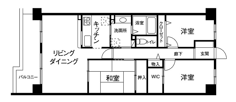 マンション間取りリフォーム